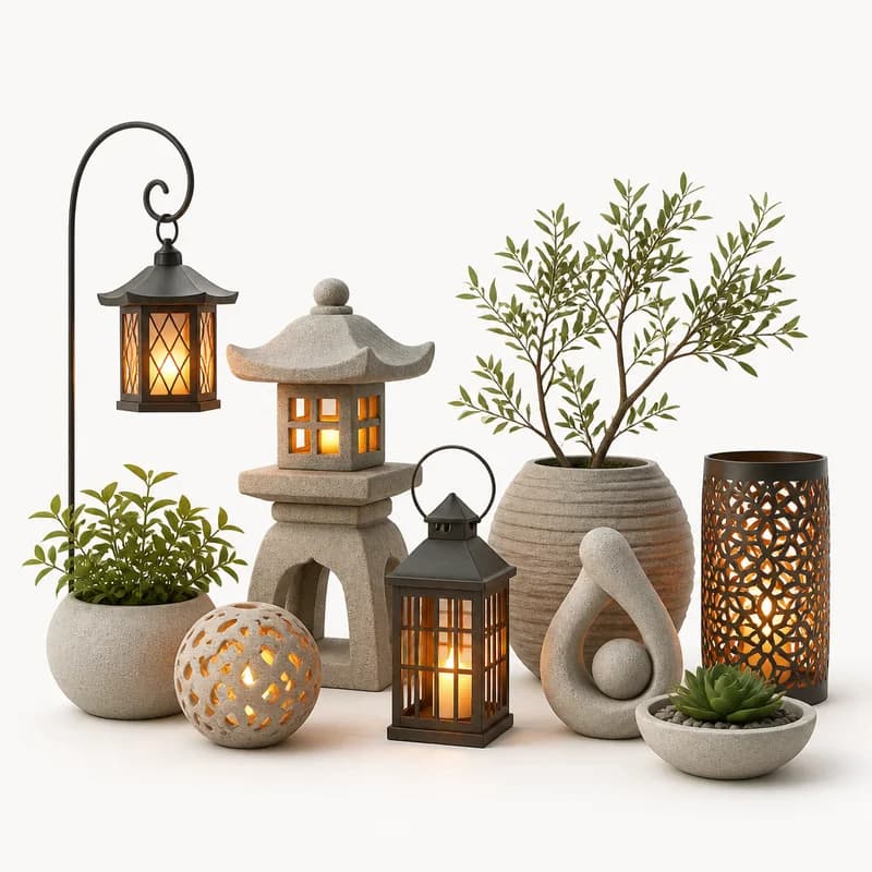 ديكور وإكسسوارات الحديقة