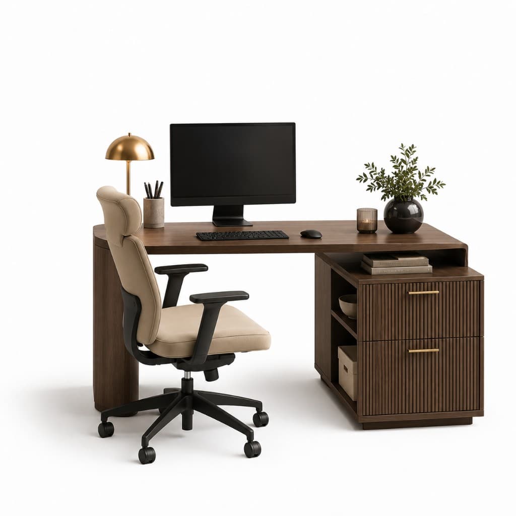 طاولات دراسة وحاسوب
