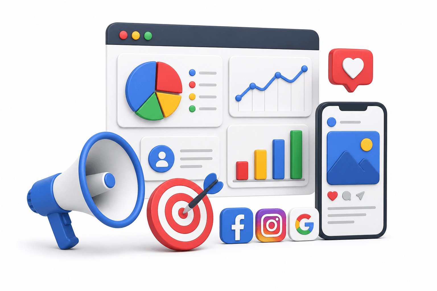 تسويق رقمي وإعلانات ممولة