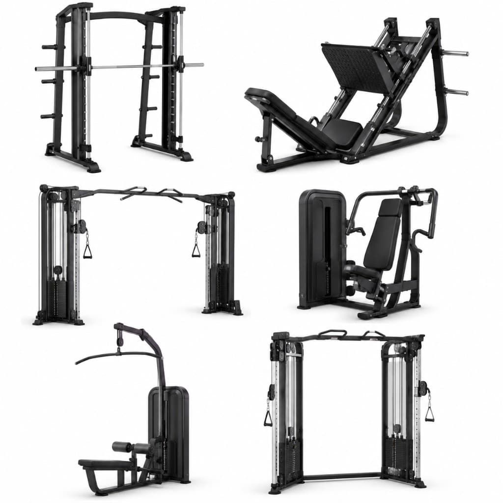Smith Machine كامل مع أوزان